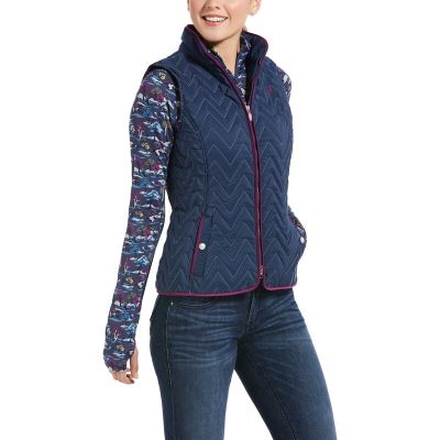 Ariat Ashley - Winter Vest Blauw Dames - 26154-425